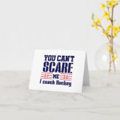 Hockeytrainer, den du mir egal machen kannst karte (Gelbe Blume)