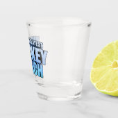 Hockeytrainer der Welt Schnapsglas (Rechts)