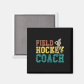 Hockeytrainer Feldhockeytrainer Magnet (Vorderseite/Rückseite)