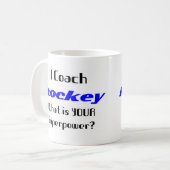 Hockeytrainer Kaffeetasse (Vorderseite Links)