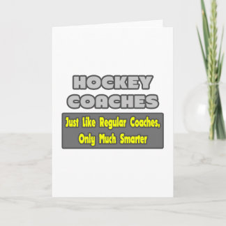 Hockeytrainer...klüger Karte