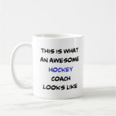 Hockeytrainer, phantastisch kaffeetasse (Links)