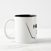 Hockeyvati-Tasse Zweifarbige Tasse (Links)