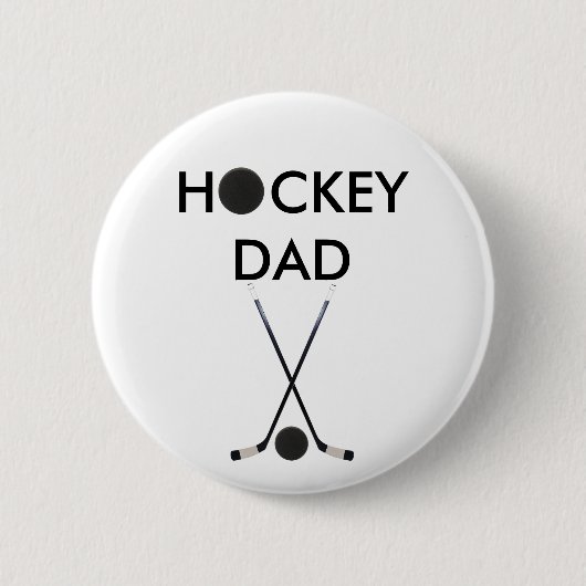 Hockeyvatiknopf Button (Vorderseite)