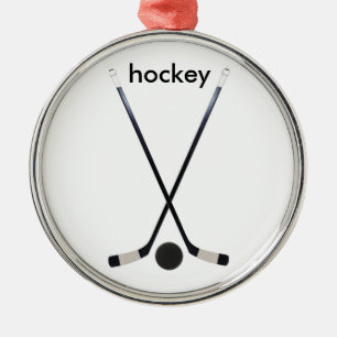 Hockeyverzierung Ornament Aus Metall