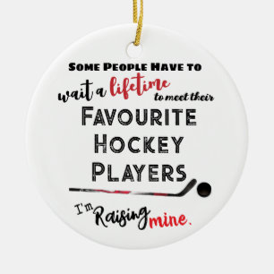 Hockeyverzierung von Sohn/Tochter Keramik Ornament