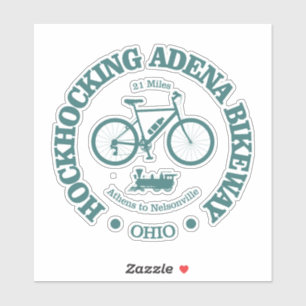 Hockhocking Adena Bikeway (Radfahren) Aufkleber