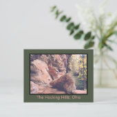 "HOCKING HILLS AREA IN S.E. OHIO" POSTKARTE (Stehend Vorderseite)