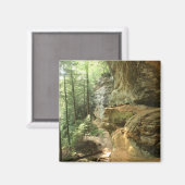 Hocking Hills Klippenmagnet Magnet (Vorderseite/Rückseite)