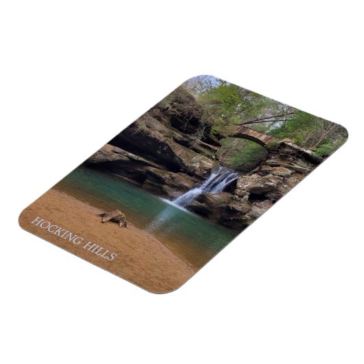 Hocking Hills Ohio Magnet (Linke Seite)