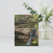 Hocking Hills Ohio Postkarte (Stehend Vorderseite)