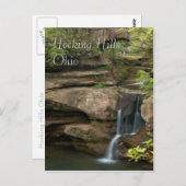 Hocking Hills Ohio Postkarte (Vorne/Hinten)
