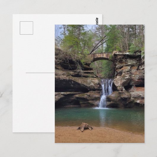 Hocking Hills Ohio Postkarte (Vorne/Hinten)