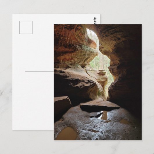 Hocking Hills Ohio Postkarte (Vorne/Hinten)