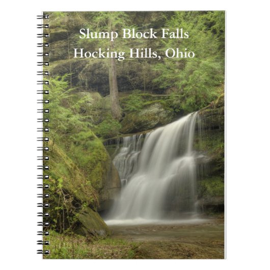 Hocking Hills Ohio Spiral Notebook Notizblock (Vorderseite)