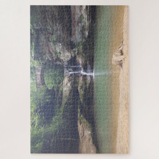 Hocking Hills on Old Man's Cave Trail Upper Falls Puzzle (Vertikal)