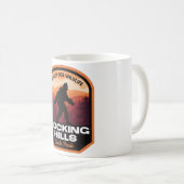 Hocking Hills Staat Park Bigfoot Kaffeetasse (VorderseiteRechts)