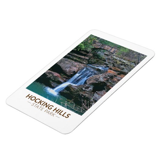 Hocking Hills Staat Park/Garten: Magnet (Linke Seite)