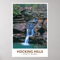 Hocking Hills Staat Park/Garten: