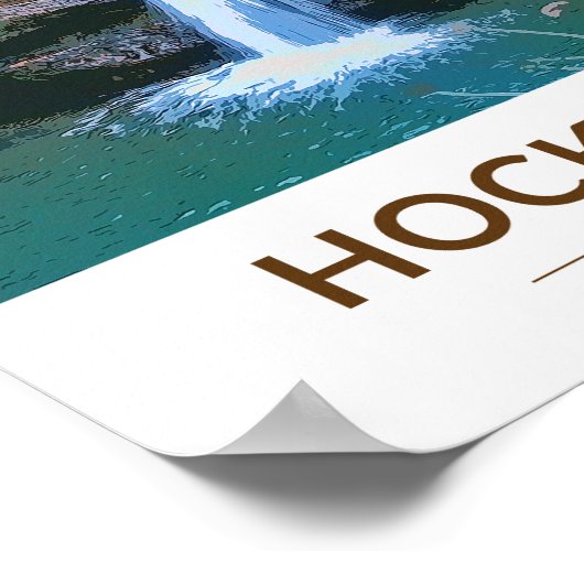 Hocking Hills Staat Park/Garten: Poster (Ecke)