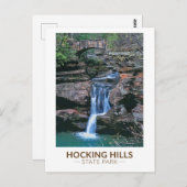 Hocking Hills Staat Park/Garten: Postkarte (Vorne/Hinten)