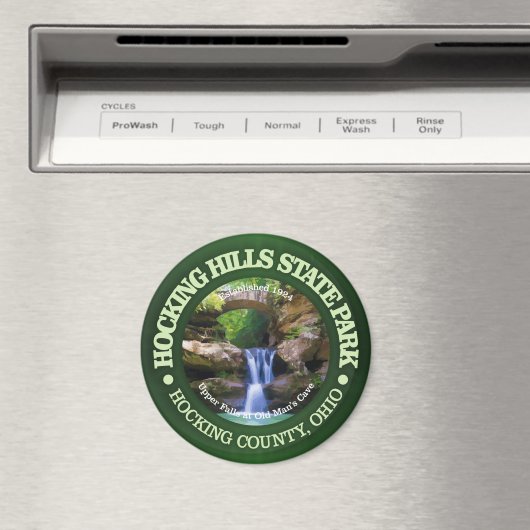 Hocking Hills Staat Park Magnet (In Situ (Geschirrspüler))