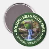 Hocking Hills Staat Park Magnet (Vorderseite/Rückseite)