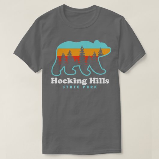 Hocking Hills Staat Park Ohio Bar T-Shirt (Design vorne)