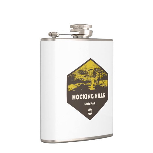 Hocking Hills Staat Park, Ohio Flachmann (Rechts)