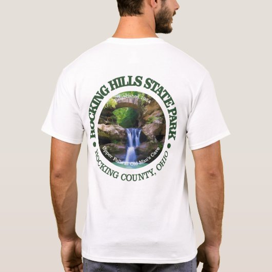 Hocking Hills Staat Park T-Shirt (Rückseite)