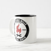 Hocking Hills Staat Park Zweifarbige Tasse (Vorderseite Links)