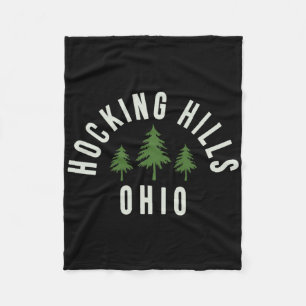 Hocking Hills State Park Ohio Souvenir Wandern Fleecedecke