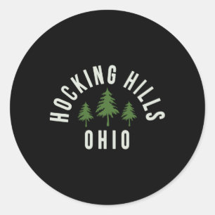 Hocking Hills State Park Ohio Souvenir Wandern  Runder Aufkleber