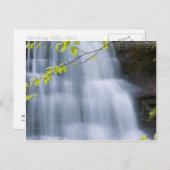 Hocking Hills Wasserfall Postkarte (Vorne/Hinten)