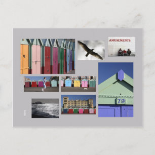 Hockpostkarte Postkarte