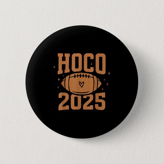 Hoco 2025 High School Rückkehr Button (Vorderseite)