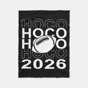 Hoco 2026 American Football Heimspiel-Tag Fleecedecke