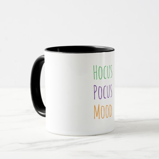 Hocus Coffee Tasse (Vorderseite Links)