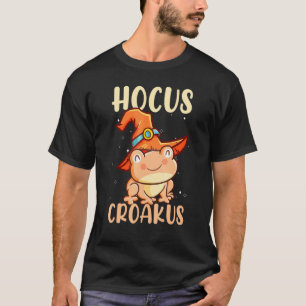 Hocus Croakus Funny Frog Hexenkostüm T-Shirt