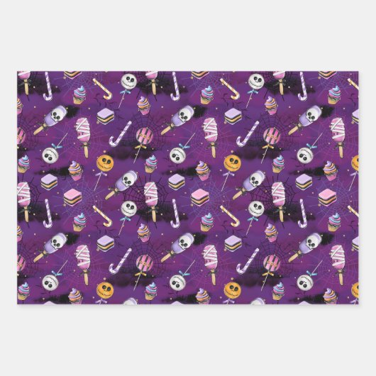 Hocus Halloween Bright Geschenkpapier Set (Vorderseite 2)