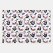 Hocus Halloween Bright Geschenkpapier Set (Vorderseite)