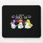 Hocus Ke-us Witch Nurse Halloween Medical Lab Tech Mousepad (Vorne)