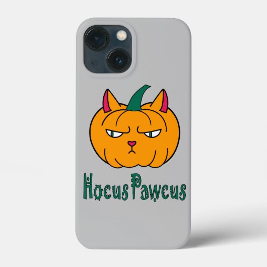 Hocus pawcus Halloween Kürbisinger Katzenmagie Case-Mate iPhone Hülle (Rückseite)