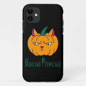 Hocus pawcus Halloween Kürbisinger Katzenmagie Case-Mate iPhone Hülle (Rückseite)