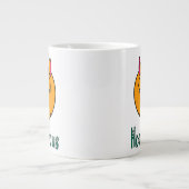 Hocus pawcus Halloween Kürbisinger Katzenmagie Jumbo-Tasse (Vorderseite)
