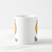 Hocus pawcus Halloween Kürbisinger Katzenmagie Kaffeetasse (Mittel)