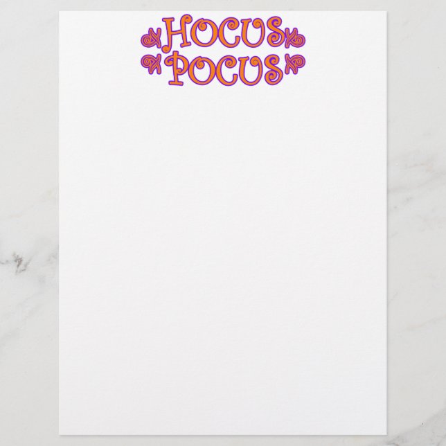 Hocus Pocus (Vorderseite)