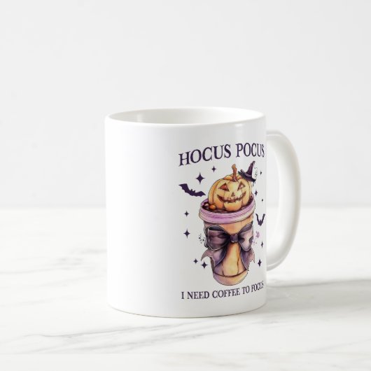 Hocus Pocus 11 oz Tasse (VorderseiteRechts)