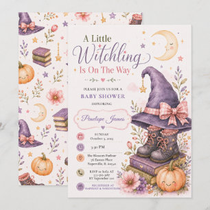 Hocus Pocus Baby Focus Halloween Baby Shower Einladung
