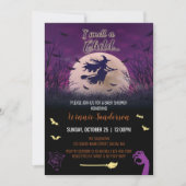 Hocus Pocus Baby Shower Einladung (Vorderseite)